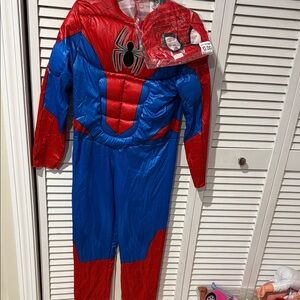 Heroic Web Crawler Costume for Kids - Red and Blue